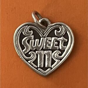 James Avery Retired Sterling Silver Sweet 11 Charm